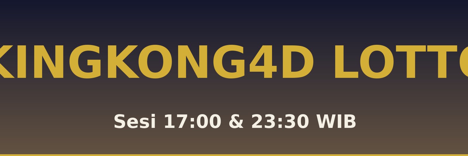 Kingkong4D Lotto Bakongan